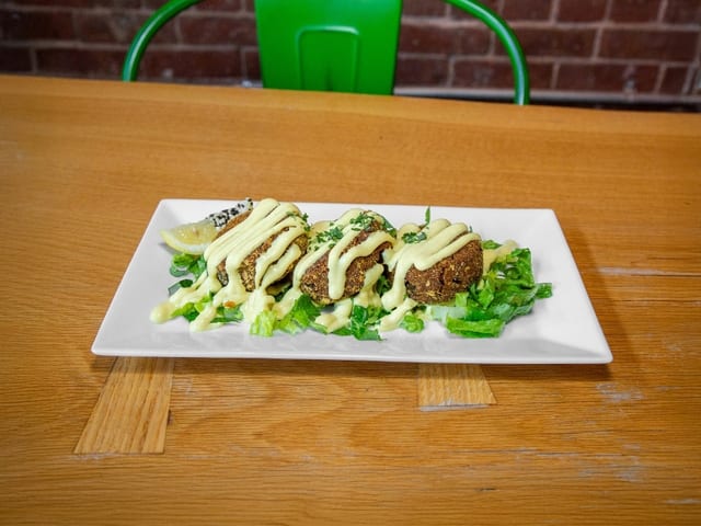 Crab Cakes.