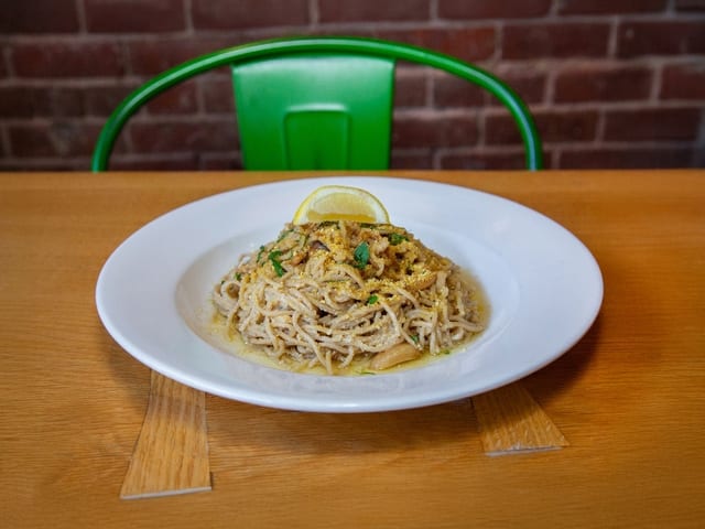 White Clam Pasta.
