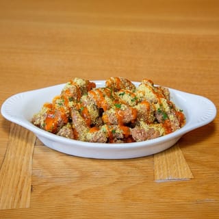 Buffalo Garlic Parmesan Tofu