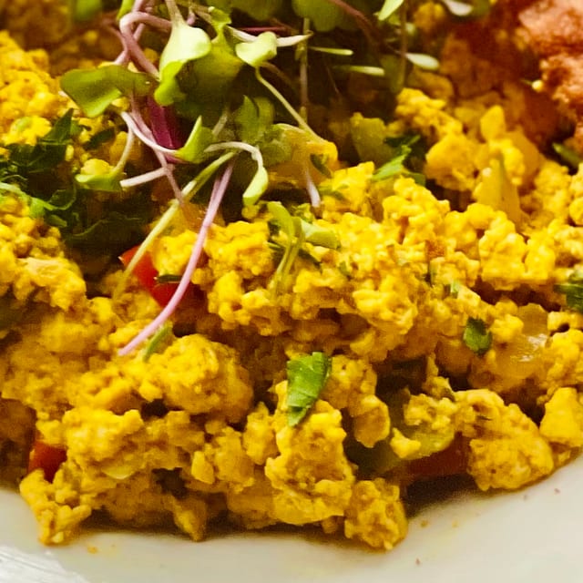Tofu Scramble Plate.