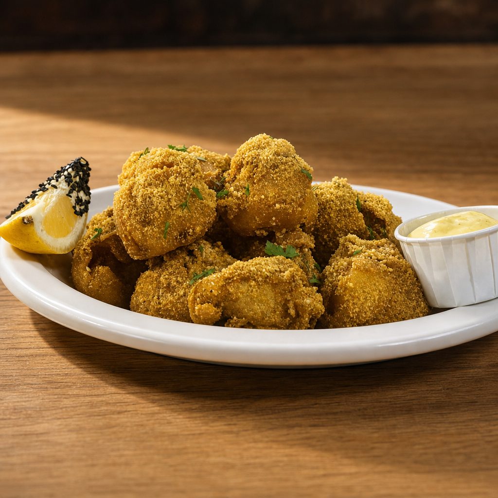 Cauliflower Tempura.
