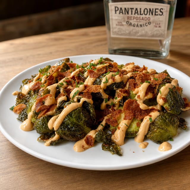 Bacon Butter Brussels Sprouts.
