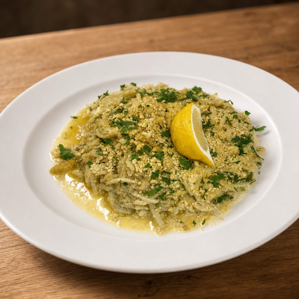 White Clam Pasta.