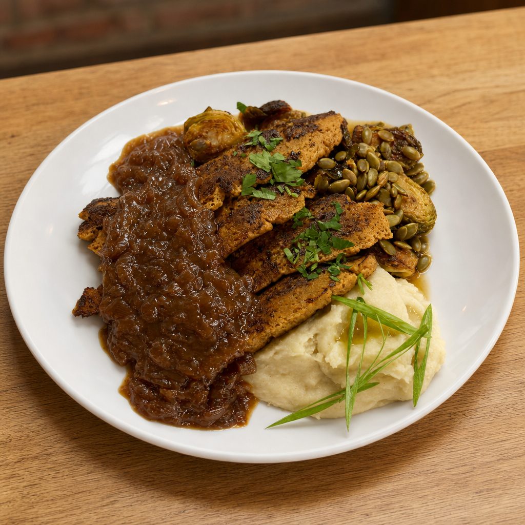 Grilled Seitan.