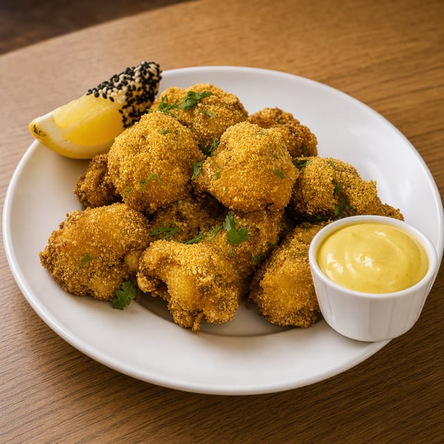 Cauliflower Tempura.